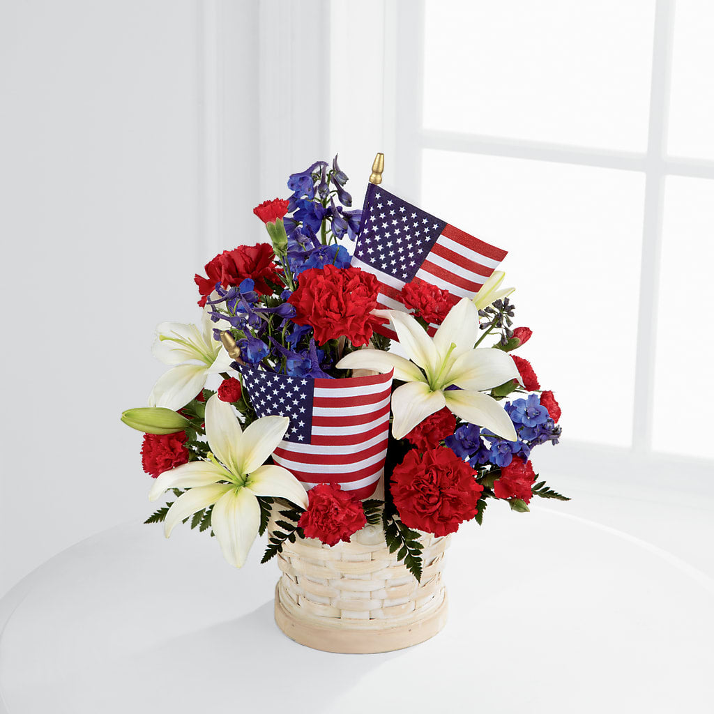 American Glory Bouquet – DAWN'S FLOWER PATCH, Lake Wales FL