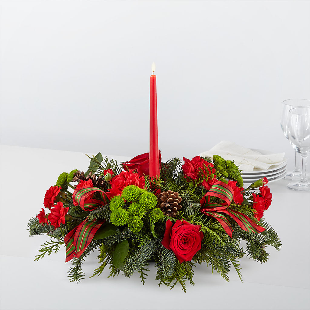 By the Candlelight Centerpiece – DAWN'S FLOWER PATCH, Lake Wales FL