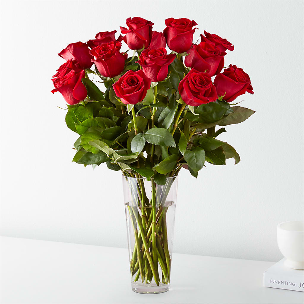 Long Stem Red Rose Bouquet – DAWN'S FLOWER PATCH, Lake Wales FL