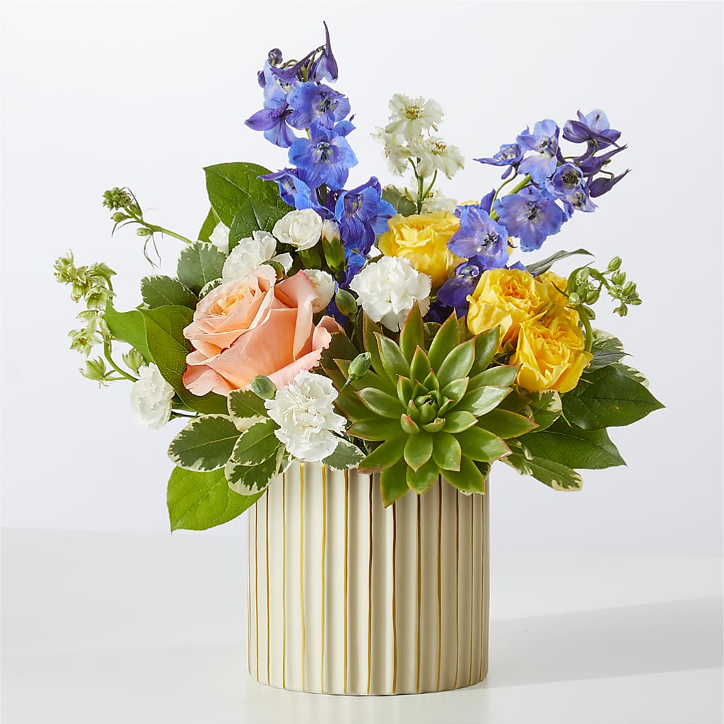 Cobalt Reverie Bouquet – DAWN'S FLOWER PATCH, Lake Wales FL