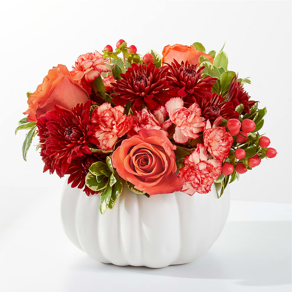 Autumn Air Pumpkin Bouquet – DAWN'S FLOWER PATCH, Lake Wales FL