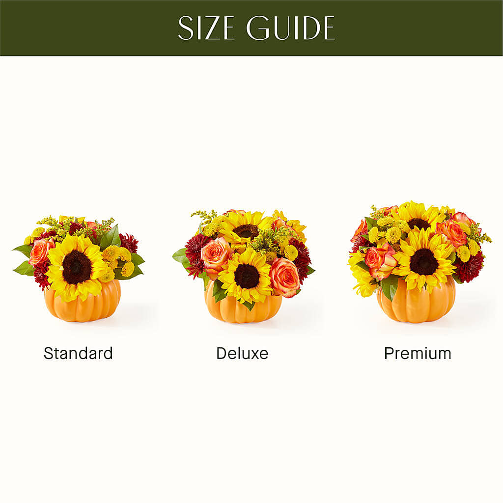 Golden Gourd Pumpkin Bouquet – DAWN'S FLOWER PATCH, Lake Wales FL