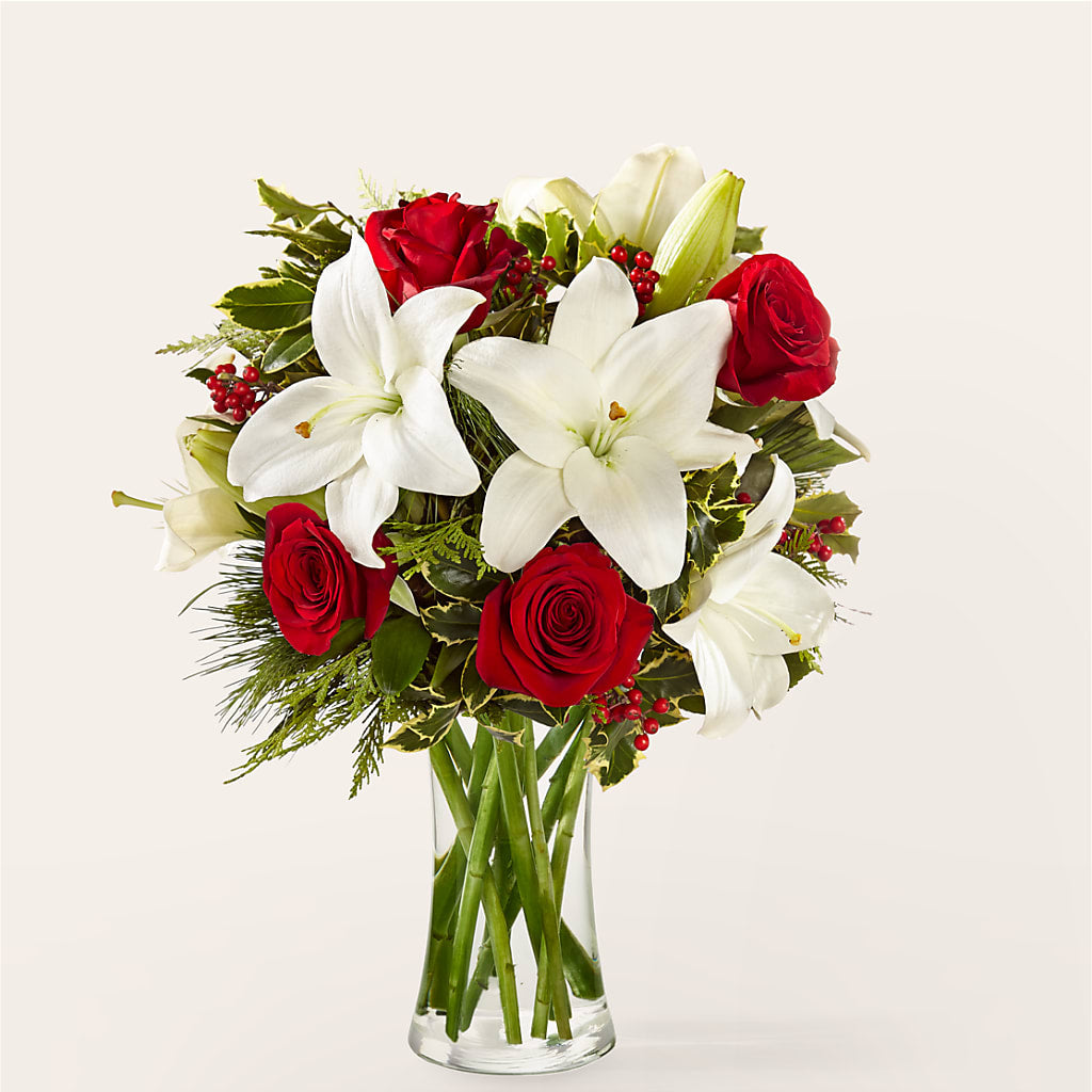 Sparkling Snowflakes Bouquet – DAWN'S FLOWER PATCH, Lake Wales FL
