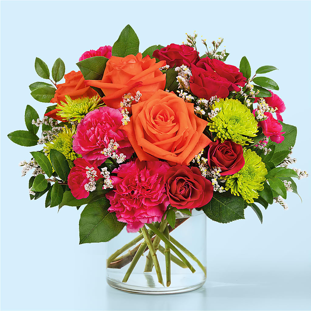 Colorful Carnival Bouquet – DAWN'S FLOWER PATCH, Lake Wales FL