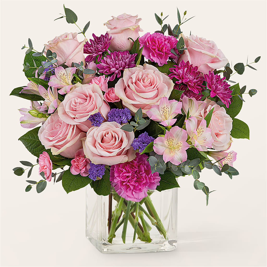 Rosy Radiance Bouquet – DAWN'S FLOWER PATCH, Lake Wales FL