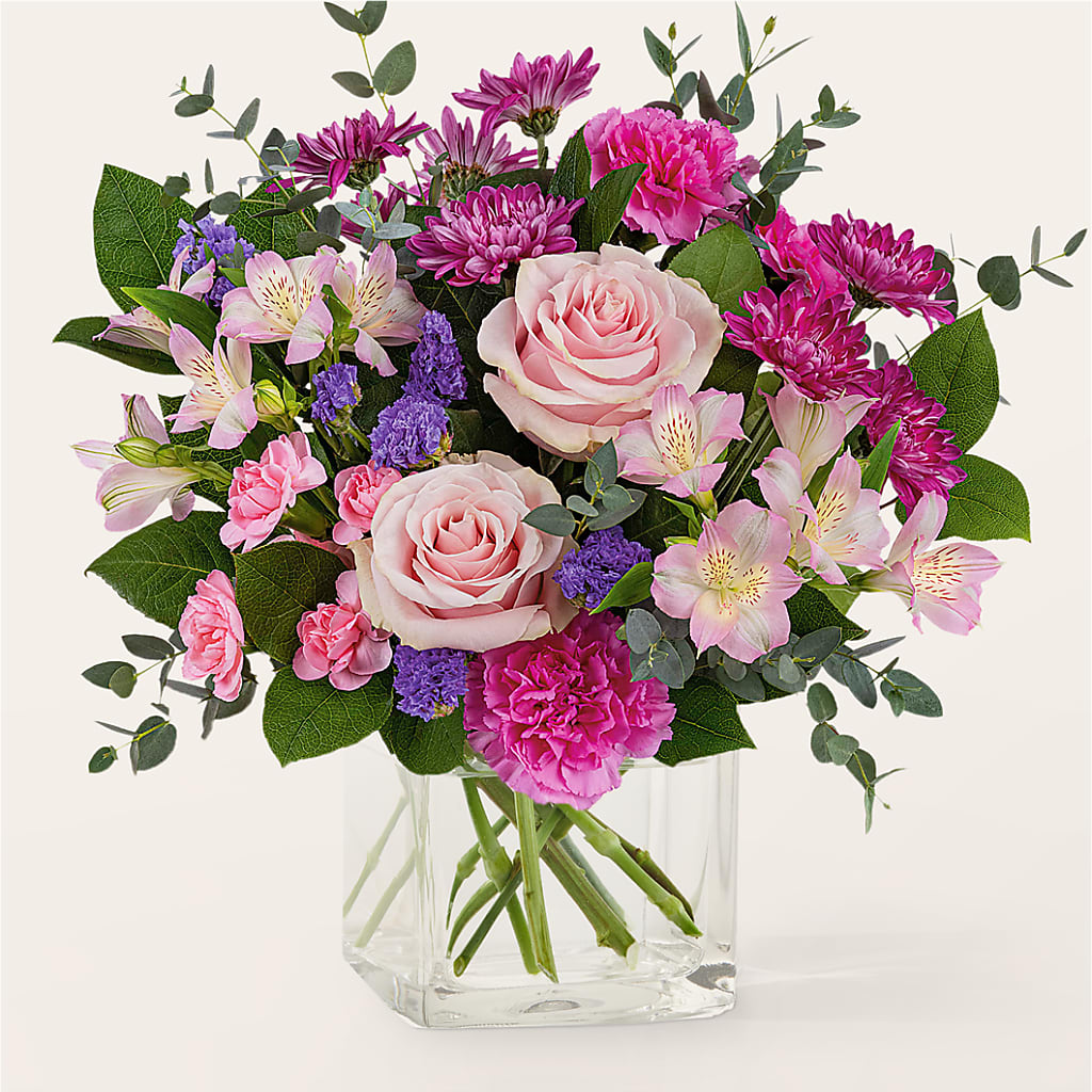 Rosy Radiance Bouquet – DAWN'S FLOWER PATCH, Lake Wales FL