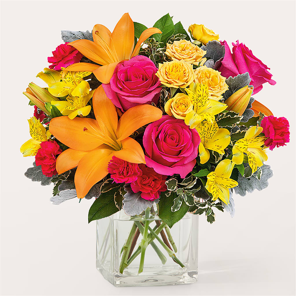 To the Tropics Bouquet – DAWN'S FLOWER PATCH, Lake Wales FL