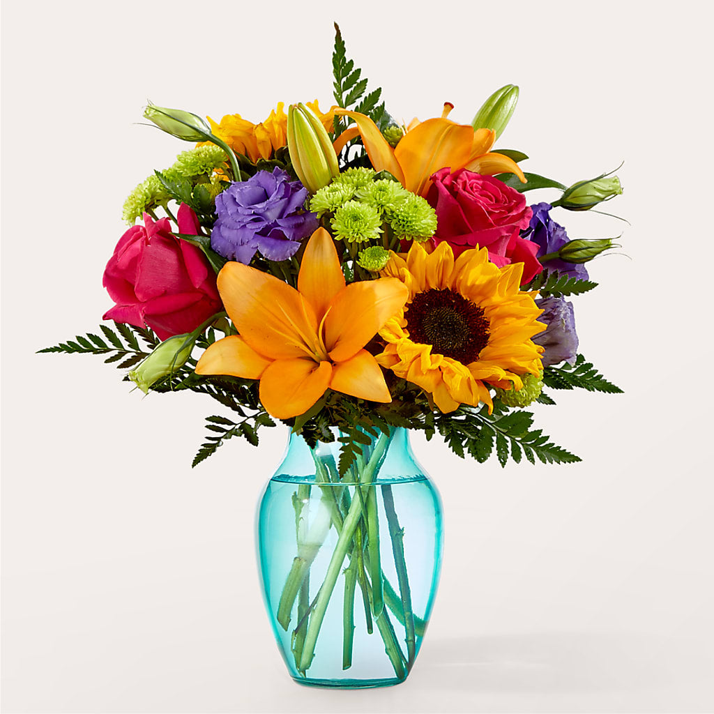 Double Rainbow Bouquet – DAWN'S FLOWER PATCH, Lake Wales FL