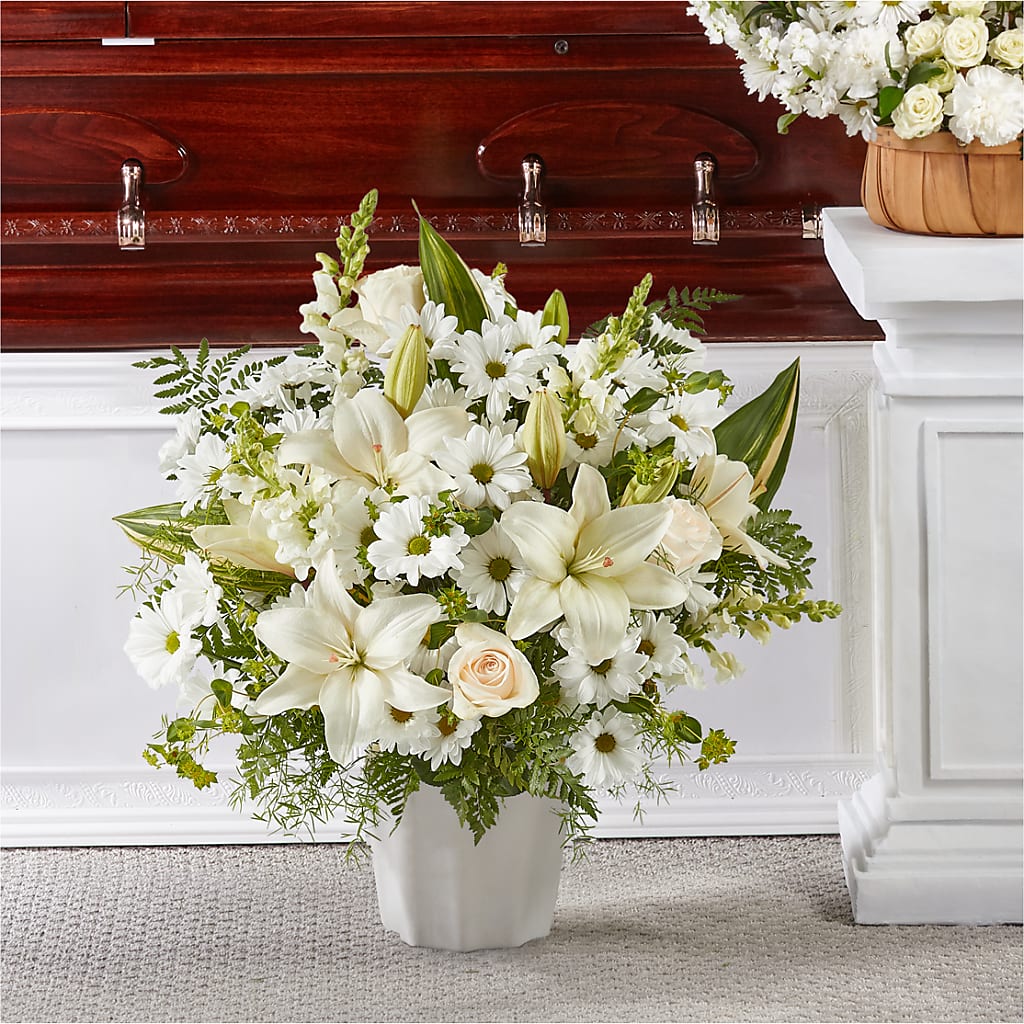 Thoughts of Tranquility Floor Basket – DAWN'S FLOWER PATCH, Lake Wales FL