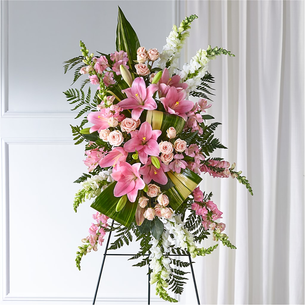 Elegant Embrace Standing Spray – DAWN'S FLOWER PATCH, Lake Wales FL