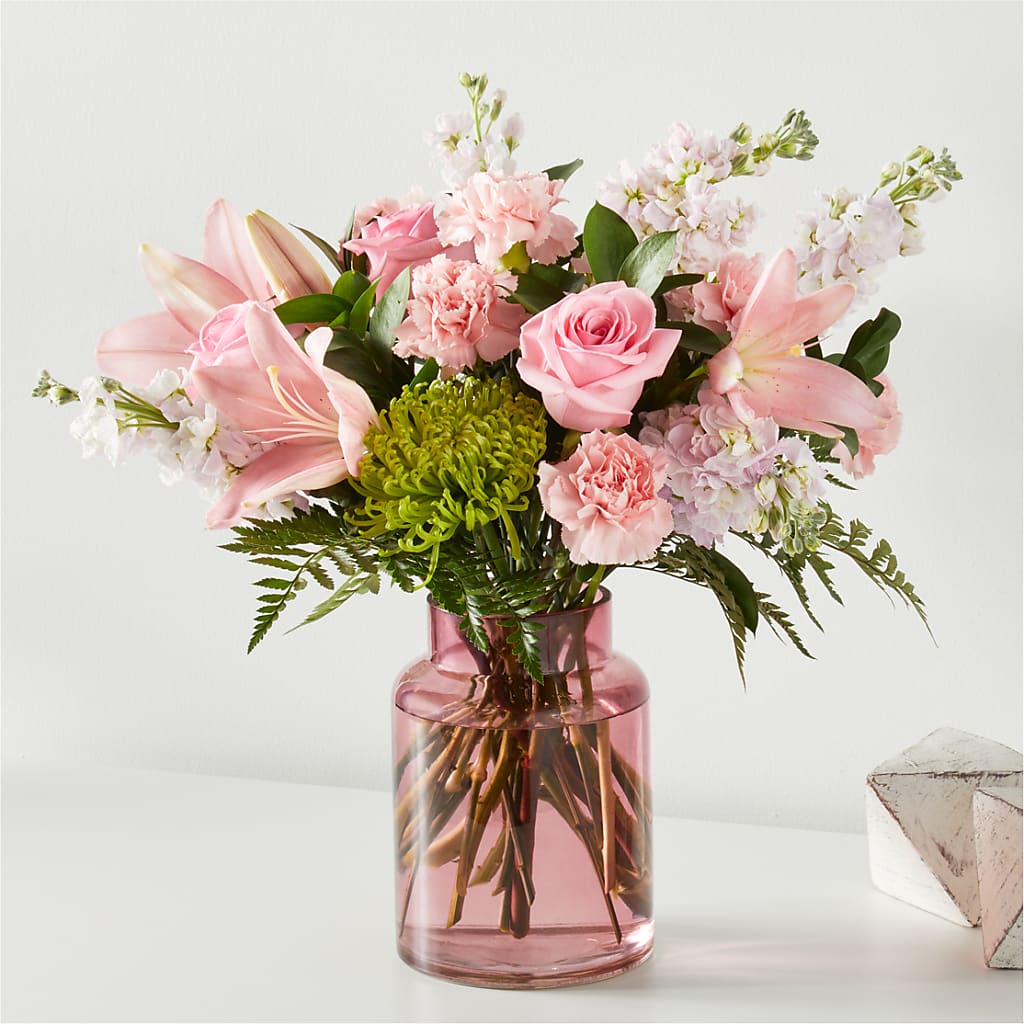 Pretty in Pink Bouquet – DAWN'S FLOWER PATCH, Lake Wales FL