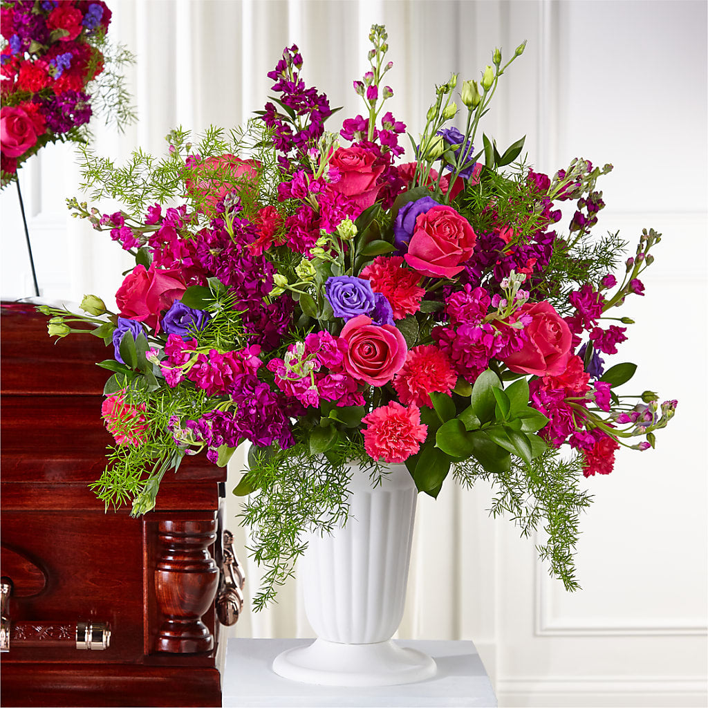 Eternal Day Arrangement – DAWN'S FLOWER PATCH, Lake Wales FL