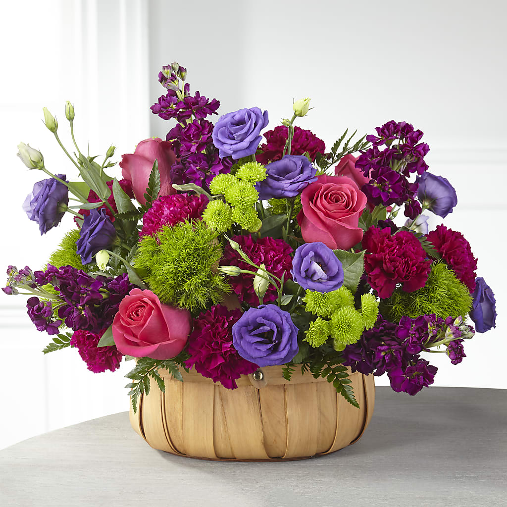 Serene Sanctuary Basket – DAWN'S FLOWER PATCH, Lake Wales FL