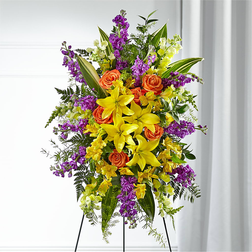 Thoughtful Prayers Standing Spray – DAWN'S FLOWER PATCH, Lake Wales FL