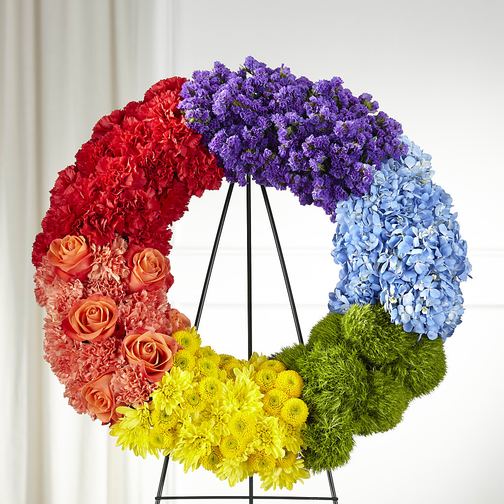 Circle of Love Wreath – DAWN'S FLOWER PATCH, Lake Wales FL