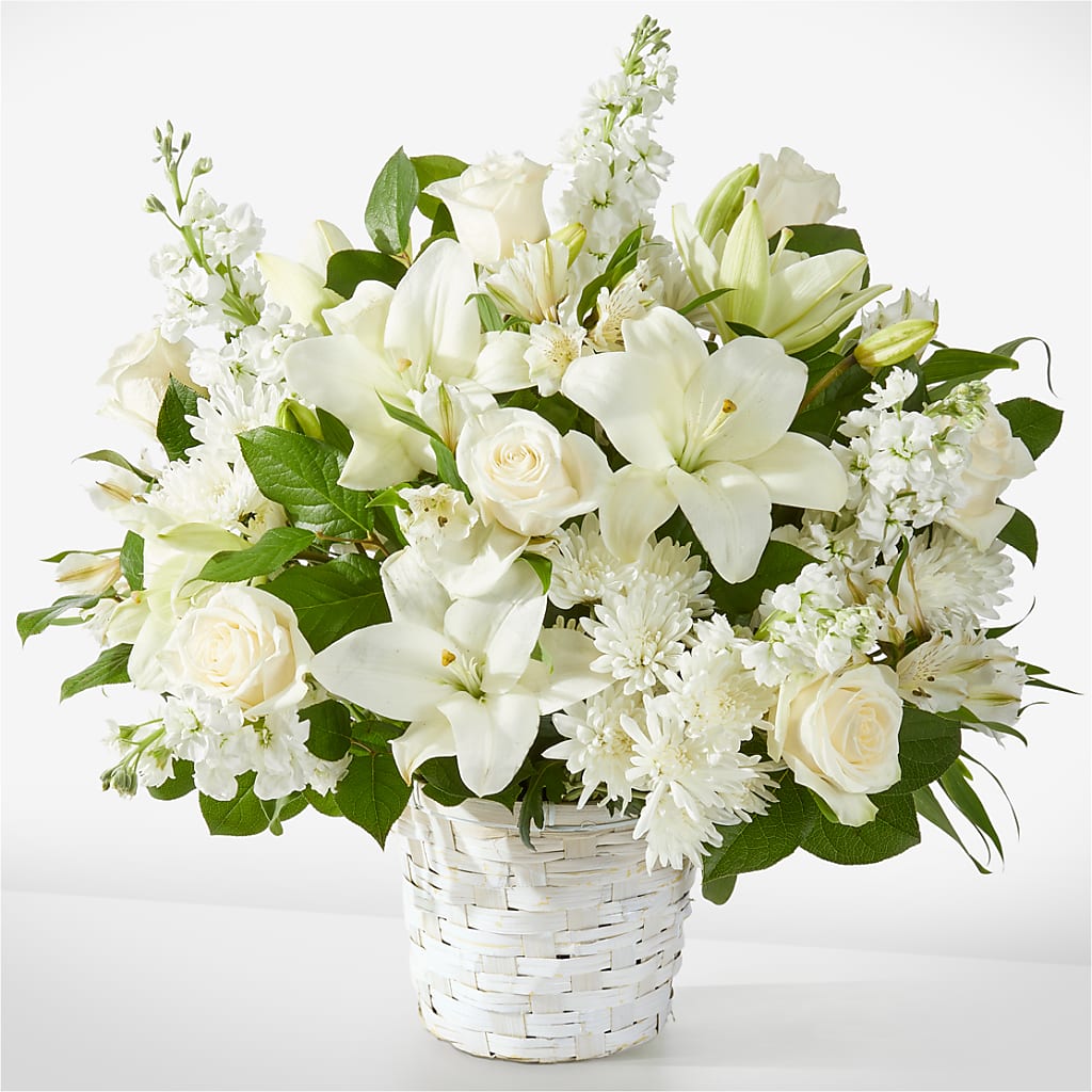 Peaceful Reflections Arrangement – DAWN'S FLOWER PATCH, Lake Wales FL