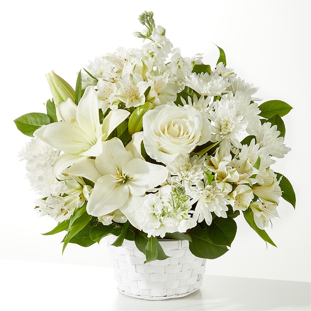Peaceful Reflections Arrangement – DAWN'S FLOWER PATCH, Lake Wales FL