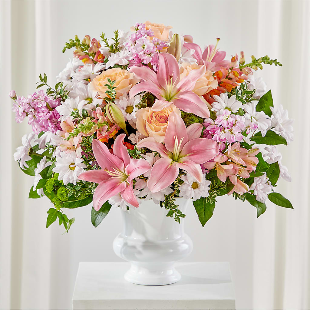 Heartfelt Gesture Urn Arrangement – DAWN'S FLOWER PATCH, Lake Wales FL