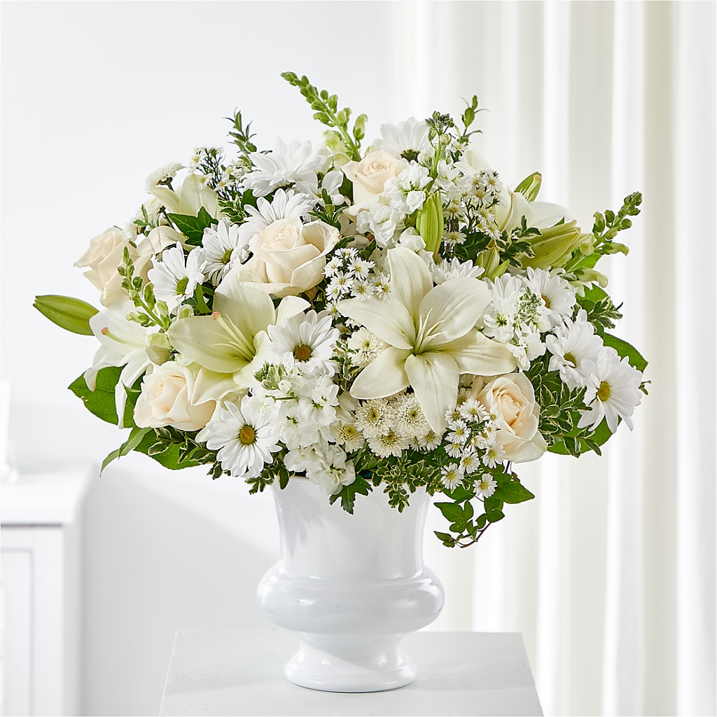 Uplifting Urn Arrangement – DAWN'S FLOWER PATCH, Lake Wales FL