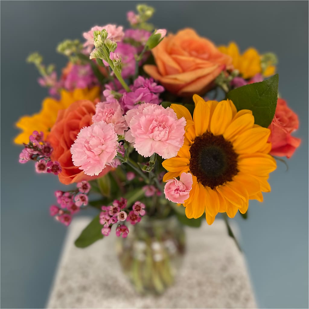 Yellow Brick Road Bouquet – DAWN'S FLOWER PATCH, Lake Wales FL