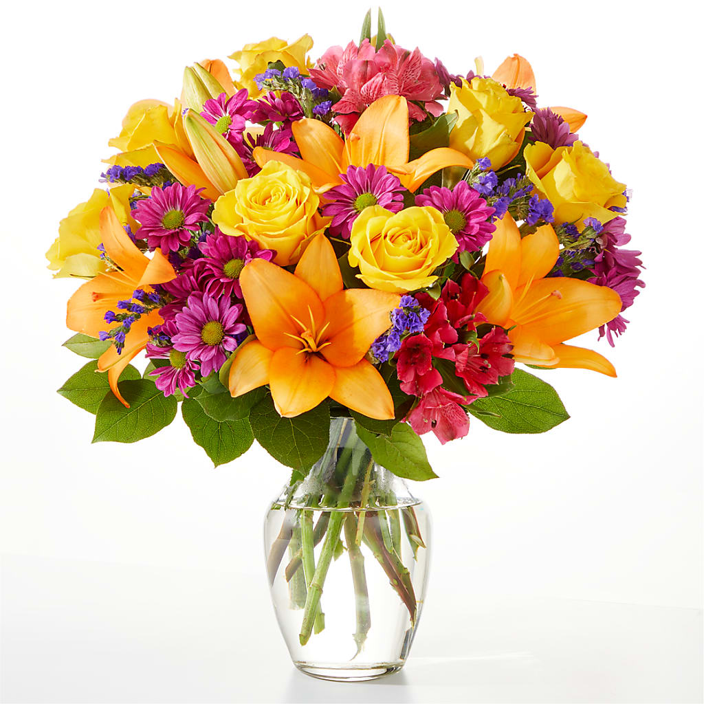 Colorful Visions Bouquet – DAWN'S FLOWER PATCH, Lake Wales FL