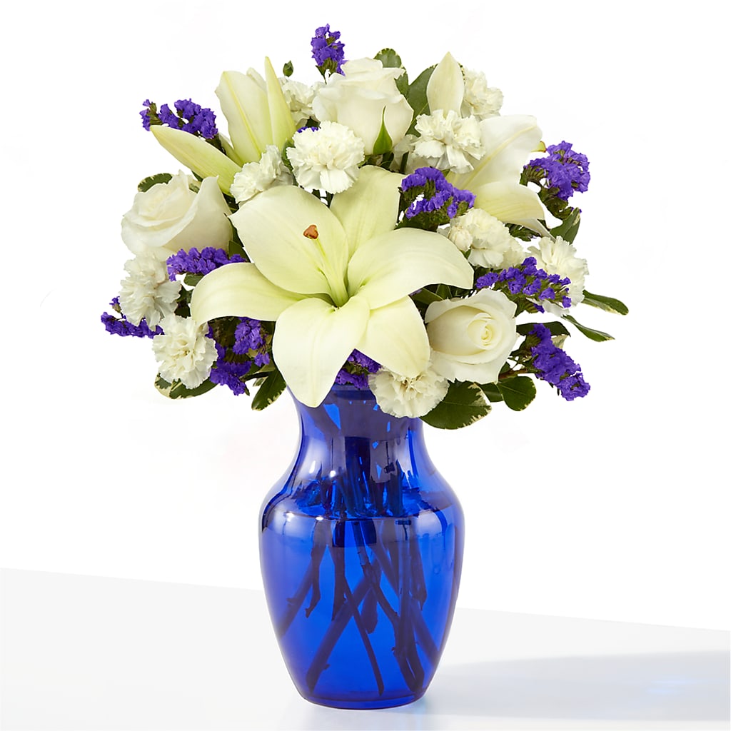 Sapphire Rush Bouquet – DAWN'S FLOWER PATCH, Lake Wales FL