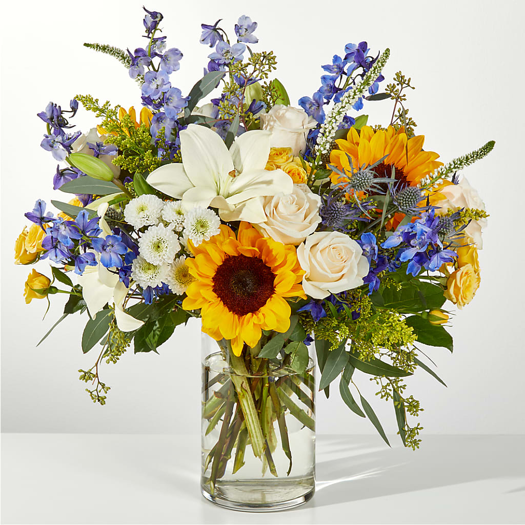 Wonderfully Sunny Bouquet – DAWN'S FLOWER PATCH, Lake Wales FL