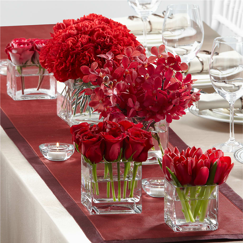 Modern Grace Centerpiece – DAWN'S FLOWER PATCH, Lake Wales FL