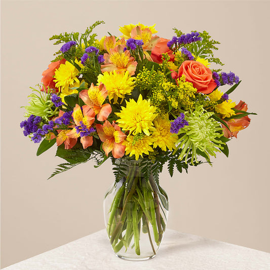 Marmalade Skies Bouquet – DAWN'S FLOWER PATCH, Lake Wales FL