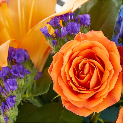 Radiant Citrus Box Bouquet – DAWN'S FLOWER PATCH, Lake Wales FL