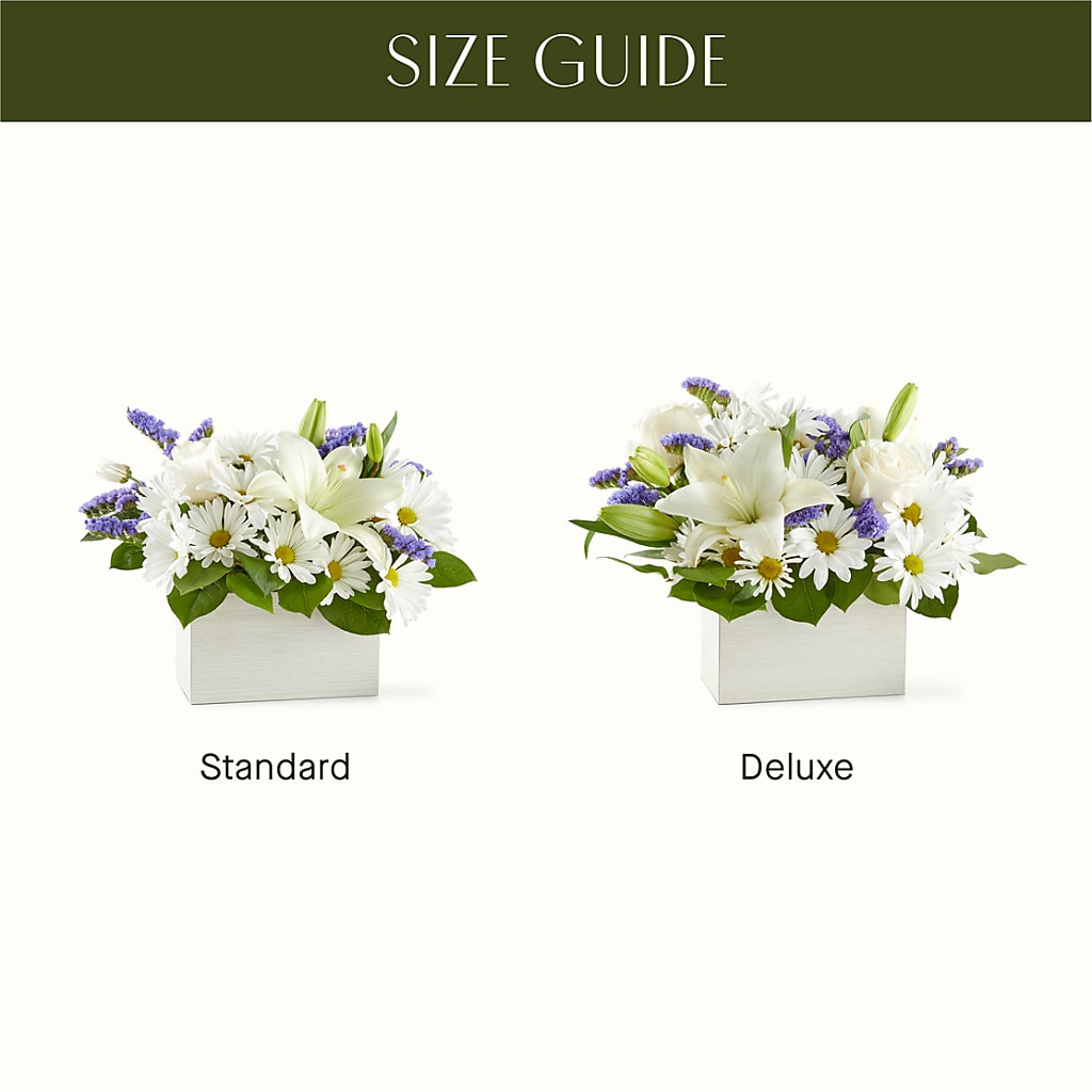 Beyond Blue Box Bouquet – DAWN'S FLOWER PATCH, Lake Wales FL