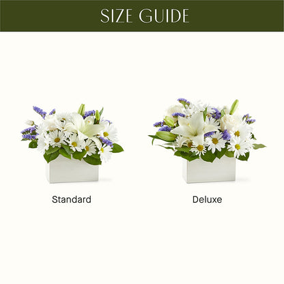 Beyond Blue Box Bouquet – DAWN'S FLOWER PATCH, Lake Wales FL