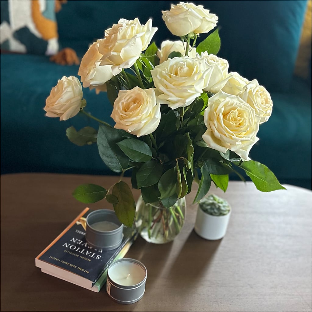 Long Stem Yellow Rose Bouquet – DAWN'S FLOWER PATCH, Lake Wales FL