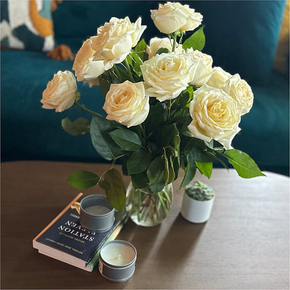 Long Stem Yellow Rose Bouquet – DAWN'S FLOWER PATCH, Lake Wales FL