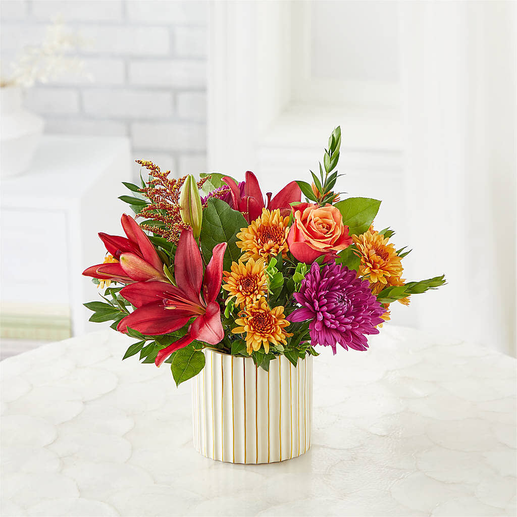 Burgundy Landscape Bouquet – DAWN'S FLOWER PATCH, Lake Wales FL
