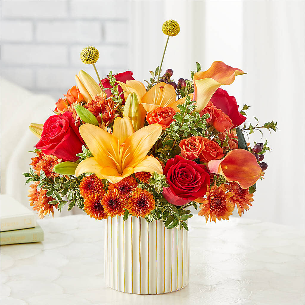 Scarlet Skies Bouquet – DAWN'S FLOWER PATCH, Lake Wales FL