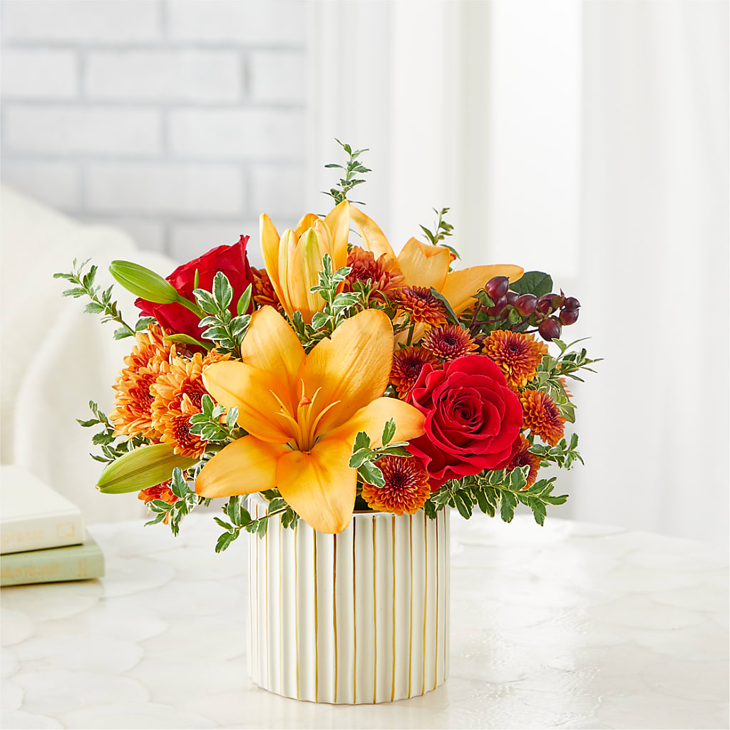 Scarlet Skies Bouquet – DAWN'S FLOWER PATCH, Lake Wales FL