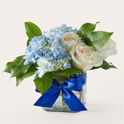 Sky Blue Delight Bouquet – DAWN'S FLOWER PATCH, Lake Wales FL