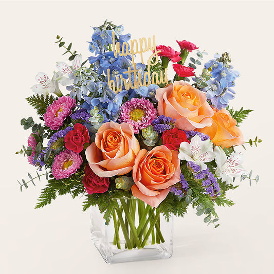 Birthday Bash Bouquet – DAWN'S FLOWER PATCH, Lake Wales FL