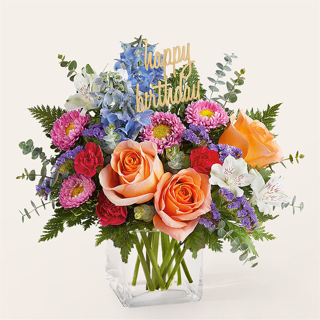 Birthday Bash Bouquet – DAWN'S FLOWER PATCH, Lake Wales FL