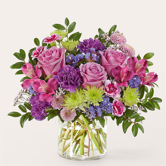 Glass Half Full Bouquet – DAWN'S FLOWER PATCH, Lake Wales FL