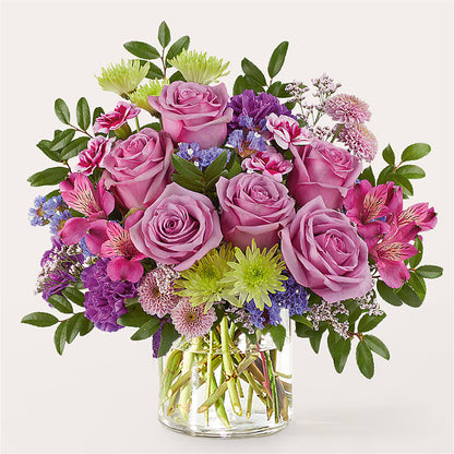 Glass Half Full Bouquet – DAWN'S FLOWER PATCH, Lake Wales FL