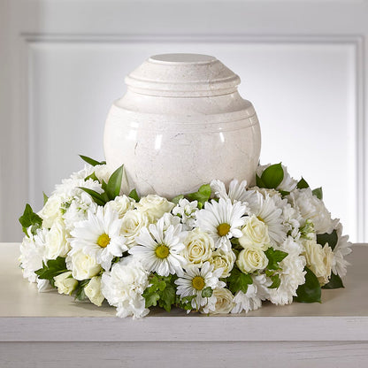 Ivory Gardens Cremation Adornment – DAWN'S FLOWER PATCH, Lake Wales FL