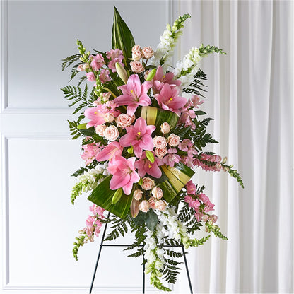 Elegant Embrace Standing Spray – DAWN'S FLOWER PATCH, Lake Wales FL