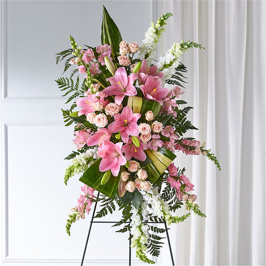 Elegant Embrace Standing Spray – DAWN'S FLOWER PATCH, Lake Wales FL