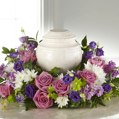 Blooming Sympathy Cremation Adornment – DAWN'S FLOWER PATCH, Lake Wales FL