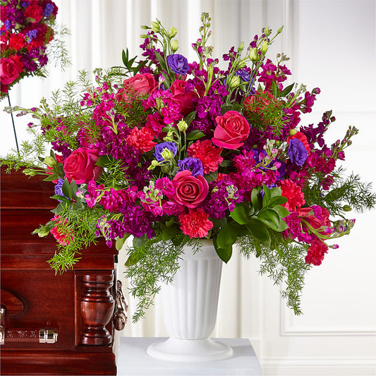 Eternal Day Arrangement – DAWN'S FLOWER PATCH, Lake Wales FL