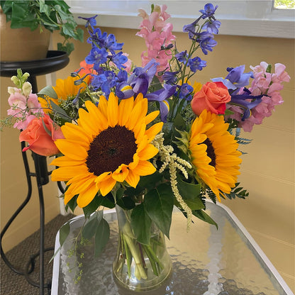 Rays of Life Bouquet – DAWN'S FLOWER PATCH, Lake Wales FL