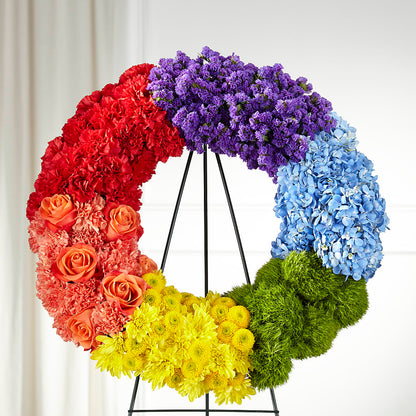 Circle of Love Wreath – DAWN'S FLOWER PATCH, Lake Wales FL