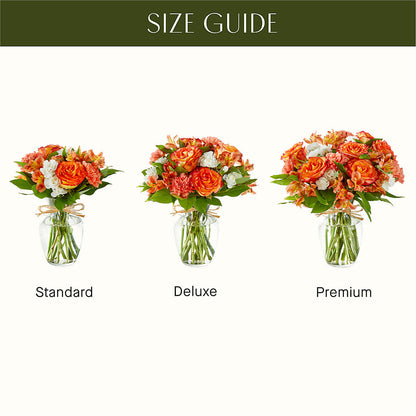 Apricot Glow Bouquet – DAWN'S FLOWER PATCH, Lake Wales FL